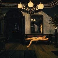 Paul Delvaux Night Train Hand Painted Reproduction