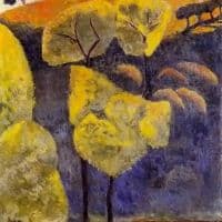 Paul Serusier The Blue Valley - 1906 Hand Painted Reproduction