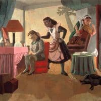 Paula Rego The Maids Ano -1987 Hand Painted Reproduction
