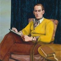 Percy Wyndham Lewis Nigel Tangye - 1946 Hand Painted Reproduction