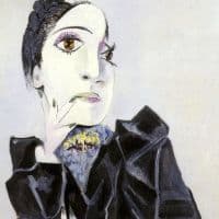Picasso Dora Maar With Green Nails Hand Painted Reproduction