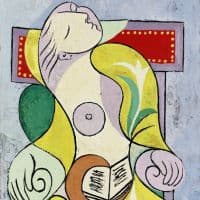 Picasso La Lecture Hand Painted Reproduction