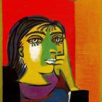 Picasso Portrait Of Dora Maar 2 Hand Painted Reproduction