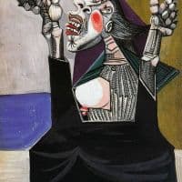 Picasso The Imploring Hand Painted Reproduction