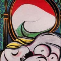 Picasso The Mirror Hand Painted Reproduction