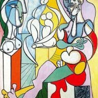 Picasso The Sculptor Hand Painted Reproduction