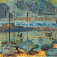 Pierre Bonnard The Port Of Cannes 1927 Hand Painted Reproduction