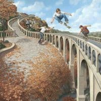 Rob Gonsalves Big Air Hand Painted Reproduction