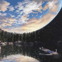 Rob Gonsalves The Phenomenom Of Floating Hand Painted Reproduction