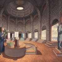 Rob Gonsalves Space Between Words Hand Painted Reproduction