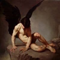 Roberto Ferri Angelo Caduto - Fallen Angel Hand Painted Reproduction