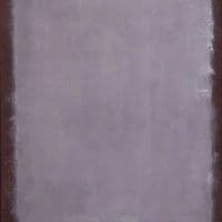 Rothko Lavender And Mulberry Hand Painted Reproduction