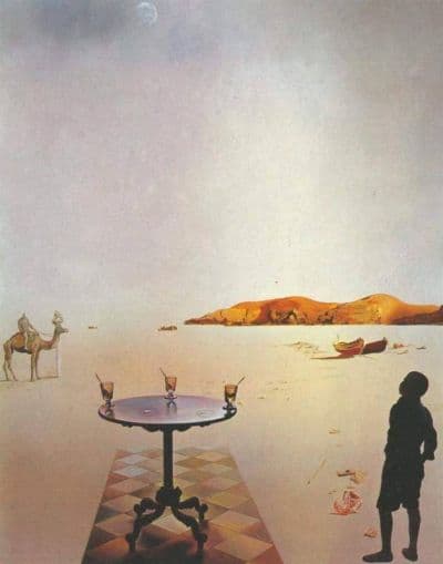 Salvador <b>Dali</b> Table Solaire 1936 Hand Painted Reproduction