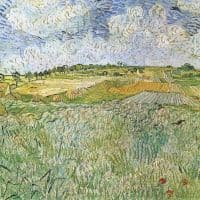 Van Gogh Auvers With Rain Clouds Hand Painted Reproduction