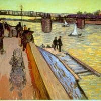 Van Gogh Bridge Hand Painted Reproduction