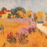 Van Gogh Farmhouse In Provence Hand Painted Reproduction