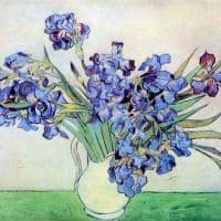 Van Gogh Irises 2 Hand Painted Reproduction