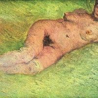 Van Gogh Nacked Woman Hand Painted Reproduction
