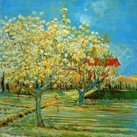 Van Gogh Orchard Hand Painted Reproduction