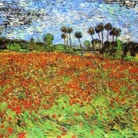Van Gogh Poppy Fields Hand Painted Reproduction