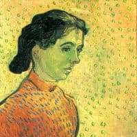 Van Gogh Portrait Of A Girl Hand Painted Reproduction