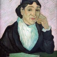 Van Gogh Portrait Of Madame Ginoux Hand Painted Reproduction