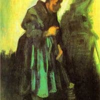Van Gogh Return Of The Farmer Hand Painted Reproduction