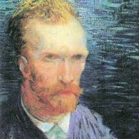 Van Gogh Self-portrait From The Left Hand Painted Reproduction