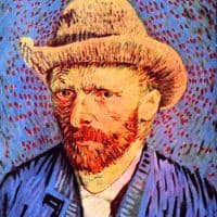 Van Gogh Self-portrait With A Gray Felt Hat 2 Hand Painted Reproduction
