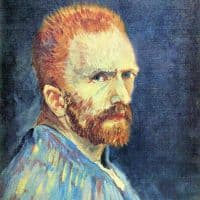 Van Gogh Self-portrait With Short Hair Hand Painted Reproduction