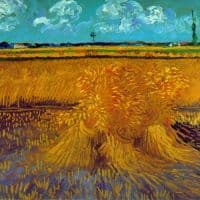 Van Gogh Sheaves Hand Painted Reproduction