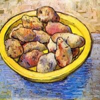 Van Gogh Still Life With Potatoes Hand Painted Reproduction