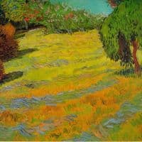 Van Gogh Sunny Lawn Hand Painted Reproduction