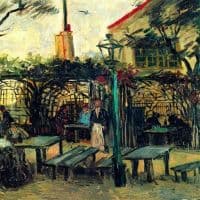 Van Gogh Terrace Of A Cafe Hand Painted Reproduction