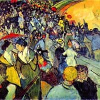Van Gogh The Arenas Of Arles Hand Painted Reproduction