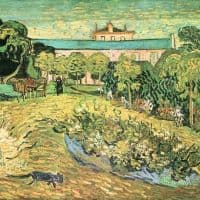 Van Gogh The Garden Of Daubigny Hand Painted Reproduction
