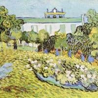 Van Gogh The Garden Of The Daubignys Hand Painted Reproduction