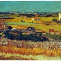 Van Gogh The Harvest Arles Hand Painted Reproduction