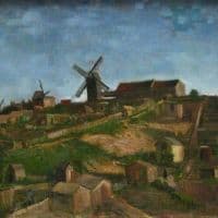 Van Gogh The Hill Of Monmartre Hand Painted Reproduction