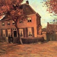 Van Gogh The Vicarage Of Neunen Hand Painted Reproduction