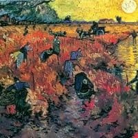 Van Gogh Van Gogh La Vigne Rouge Hand Painted Reproduction
