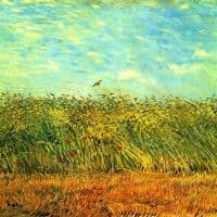 Van Gogh Wheat Field With A Lark Hand Painted Reproduction