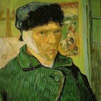 Vincent Van Gogh Self-portait With Bandage Ear Hand Painted Reproduction