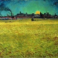 Vincent Van Gogh Soir D T 1888 Hand Painted Reproduction