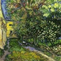 Vincent Van Gogh The Garden Of Saint-paul Hospital Saint-remy May 1889 Hand Painted Reproduction