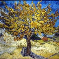 Vincent Van Gogh The Mulberry Tree In Autumn Hand Painted Reproduction