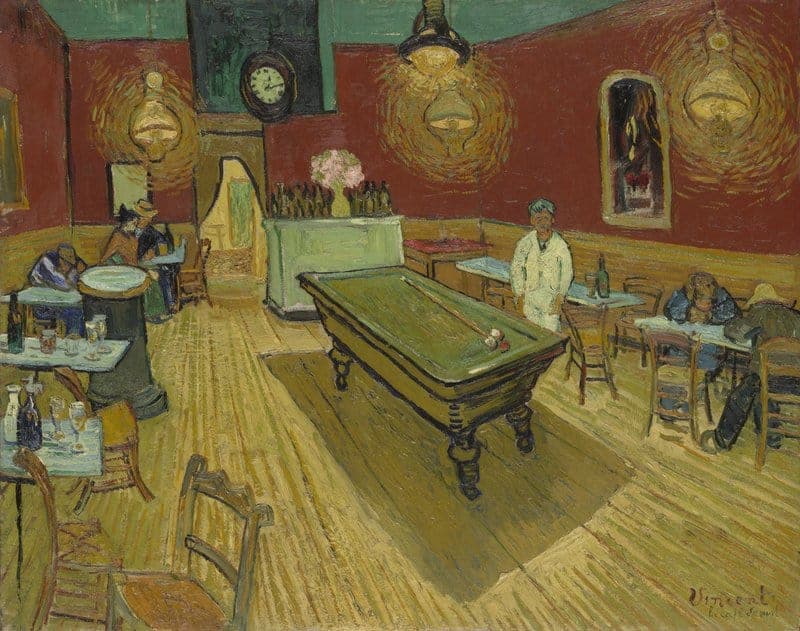 Vincent Van Gogh The Night Cafe Hand Painted Reproduction museum quality