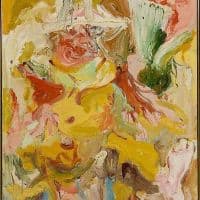 Willem De Kooning La Guardia In A Paper Hat 1972 Hand Painted Reproduction