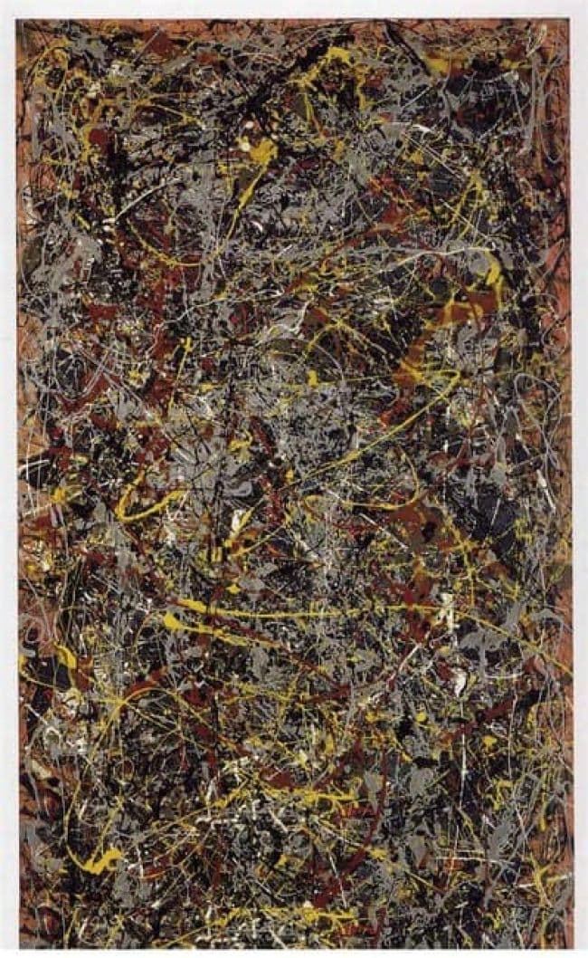 Jackson Pollock painting number 5 1948