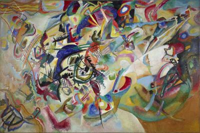 art oil painting reproduction of  Kandinsky Composition VII - Composition 7 museum quality handmade